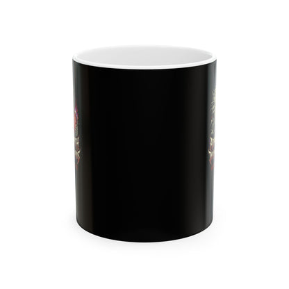 Heavy Metal Adam Smith Invisible Hand Tour Ceramic Mug, (11oz, 15oz)