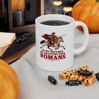 Ancestors Were Roman Ceramic Mug, (11oz, 15oz)