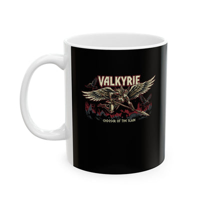 Valkyrie Chooser of the Slain Ceramic Mug, (11oz, 15oz)
