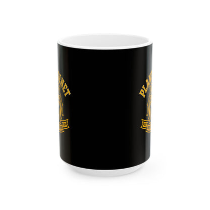 Plantagenet Dynasty Undefeated Lion Ceramic Mug, (11oz, 15oz)