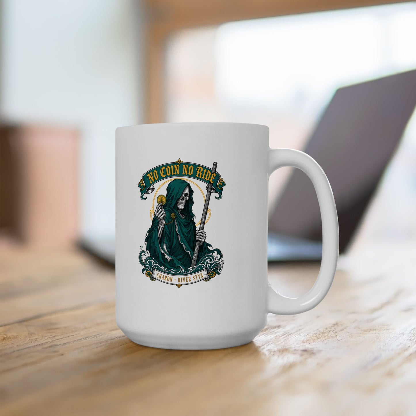 Charon River Styx Ceramic Mug, (11oz, 15oz)