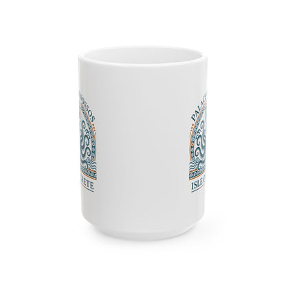 Palace of Knossos Octopus Ceramic Mug, (11oz, 15oz)