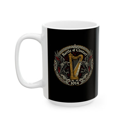 Irish Battle of Clontarf Ceramic Mug, (11oz, 15oz)