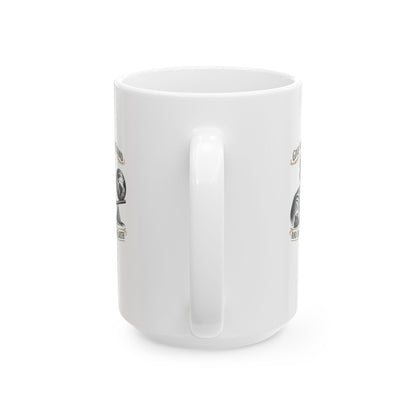 Archimedes Move Earth Quote Ceramic Mug, (11oz, 15oz)