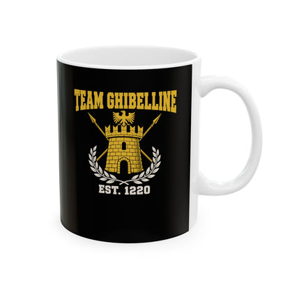 Team Ghibelline Crest Ceramic Mug, (11oz, 15oz)
