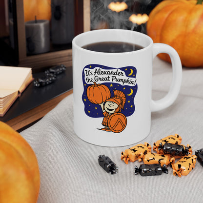 It's Alexander the Great Pumpkin! Ceramic Mug, (11oz, 15oz)