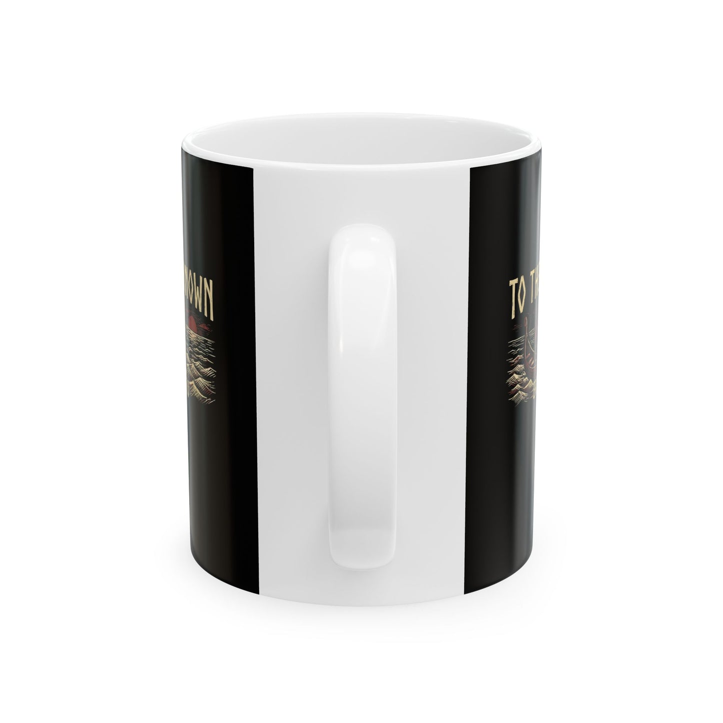 Erik the Red Into the Unknown Ceramic Mug, (11oz, 15oz)