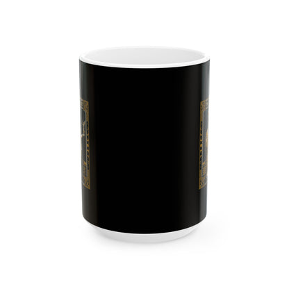 Athena Strategist Tarot Ceramic Mug, (11oz, 15oz)