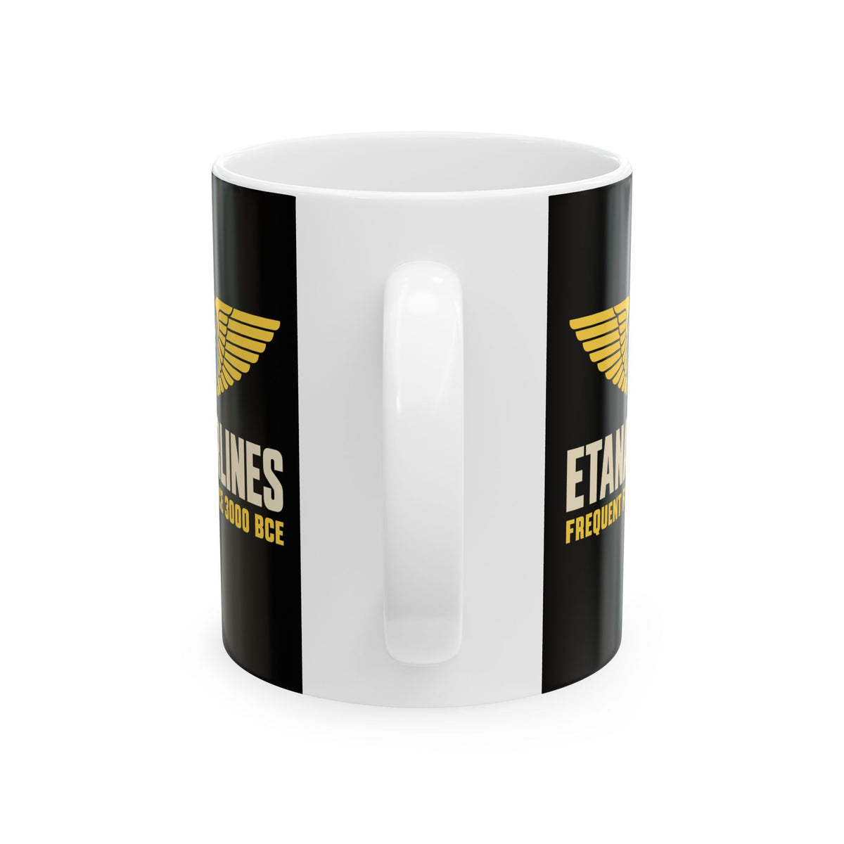 Etana Airlines The Original Red-Eye Ceramic Mug, (11oz, 15oz)