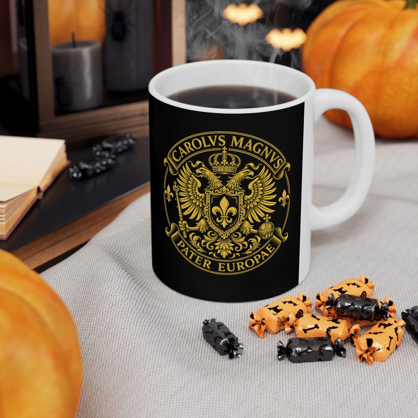 Charlemagne Father of Europe Ceramic Mug, (11oz, 15oz)