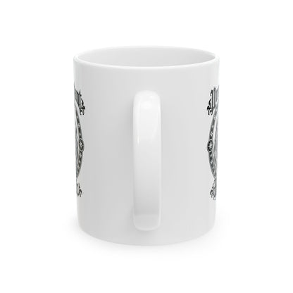 Unrepentant Heretic Woman Ceramic Mug, (11oz, 15oz)