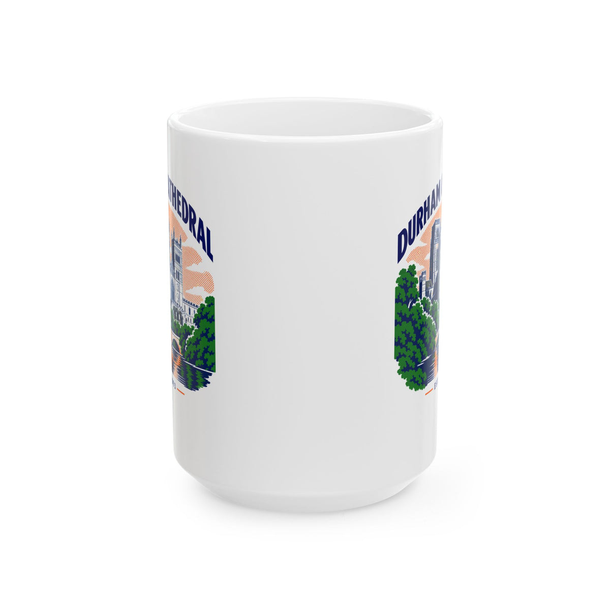 Durham Cathedral Ceramic Mug, (11oz, 15oz)