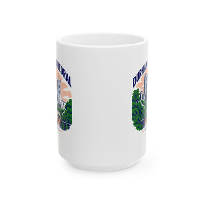 Durham Cathedral Ceramic Mug, (11oz, 15oz)