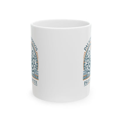 Palace of Knossos Octopus Ceramic Mug, (11oz, 15oz)