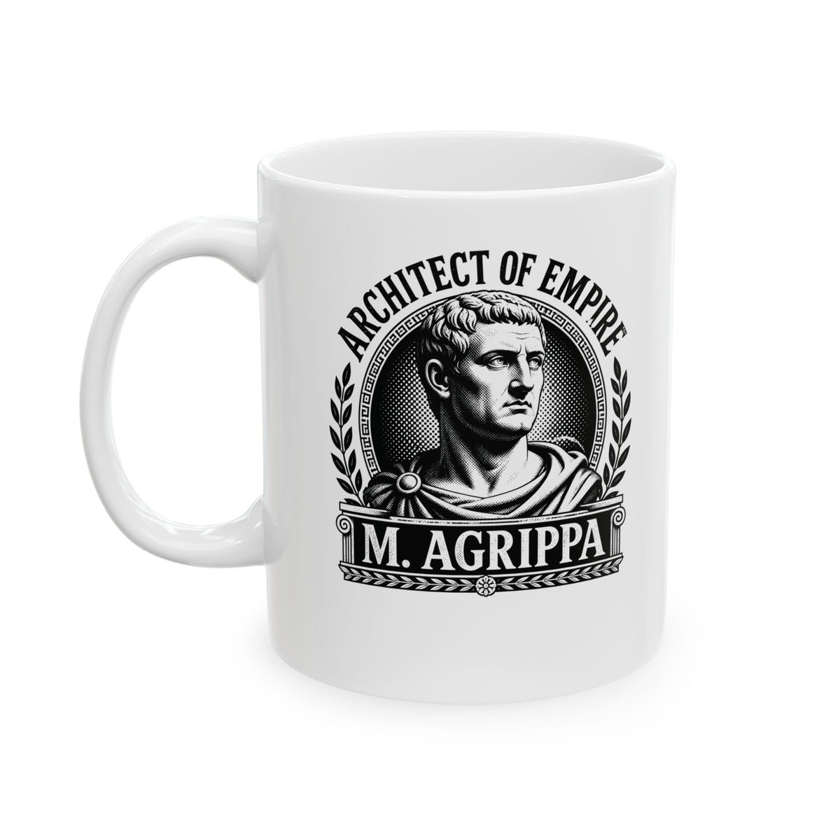 Marcus Agrippa Architect of Empire Ceramic Mug, (11oz, 15oz)
