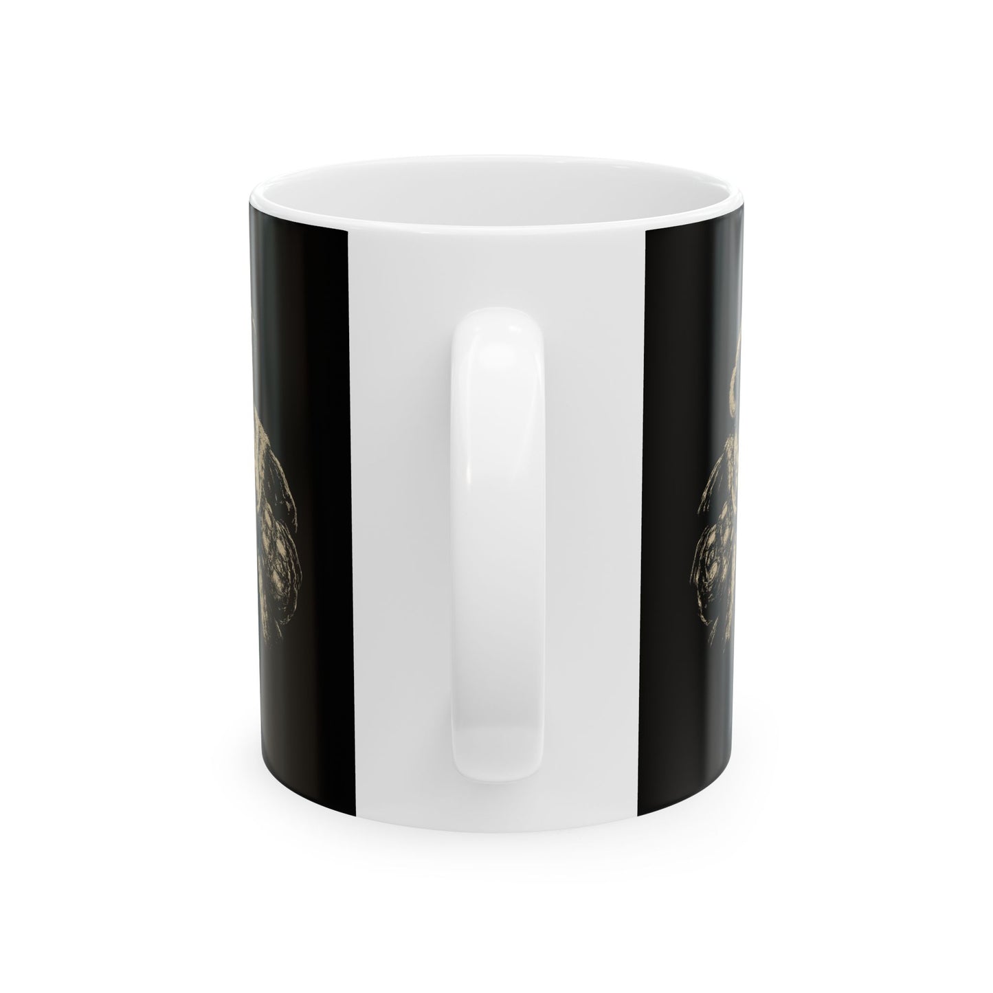 Henry VIII Eating a Burger Ceramic Mug, (11oz, 15oz)