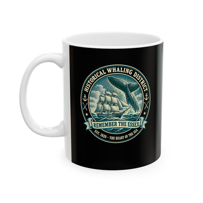 Remember the Essex Whaling District Ceramic Mug, (11oz, 15oz)