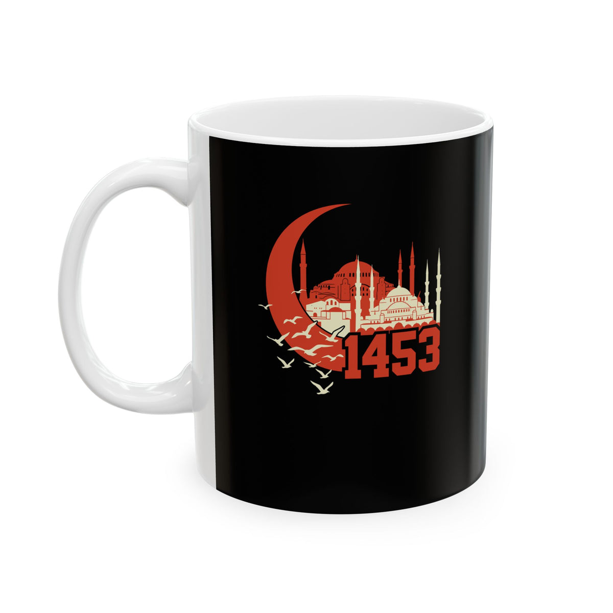 1453 Founding of Ottoman Empire Ceramic Mug, (11oz, 15oz)