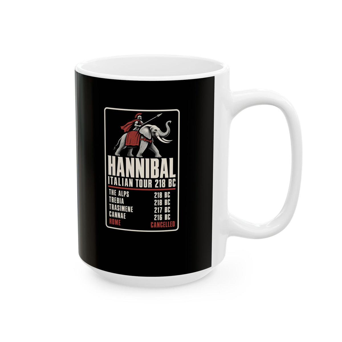 Hannibal Italian Tour Ceramic Mug, (11oz, 15oz)