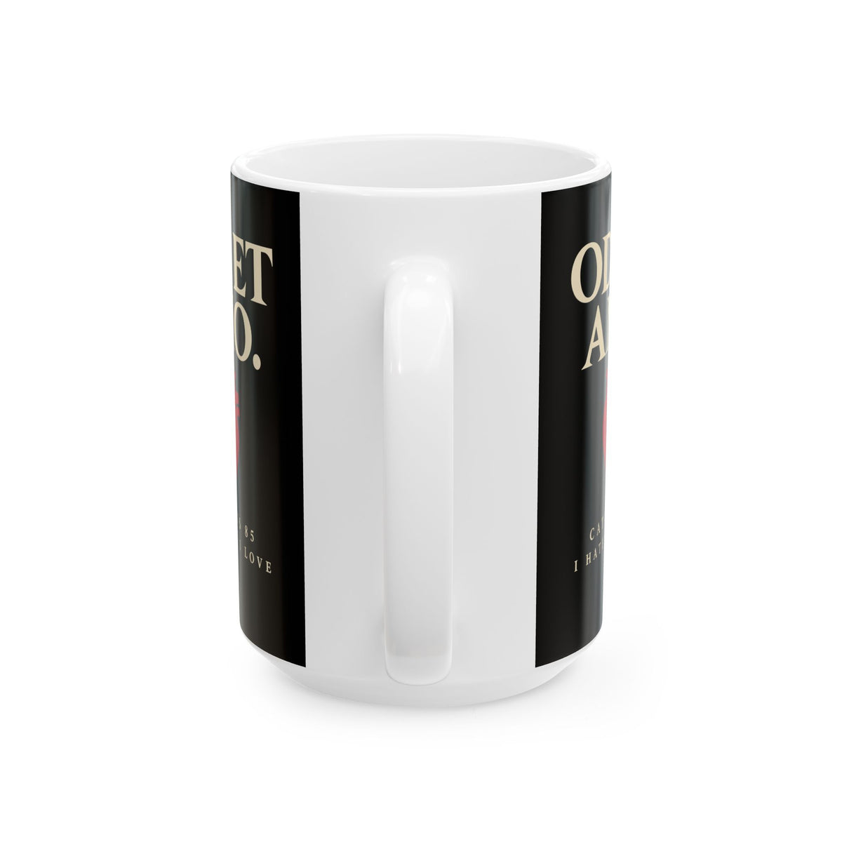 Catullus 85 Odi et Amo Ceramic Mug, (11oz, 15oz)