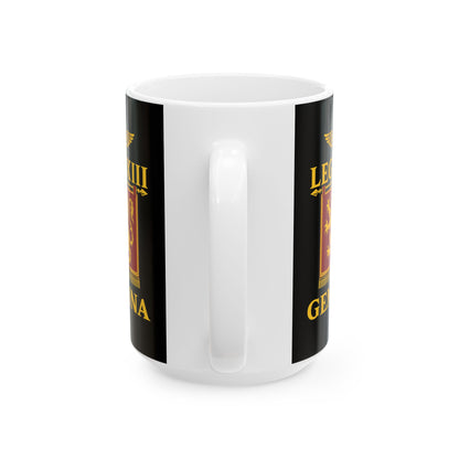 Legio XIII Gemina Vexillum Ceramic Mug, (11oz, 15oz)