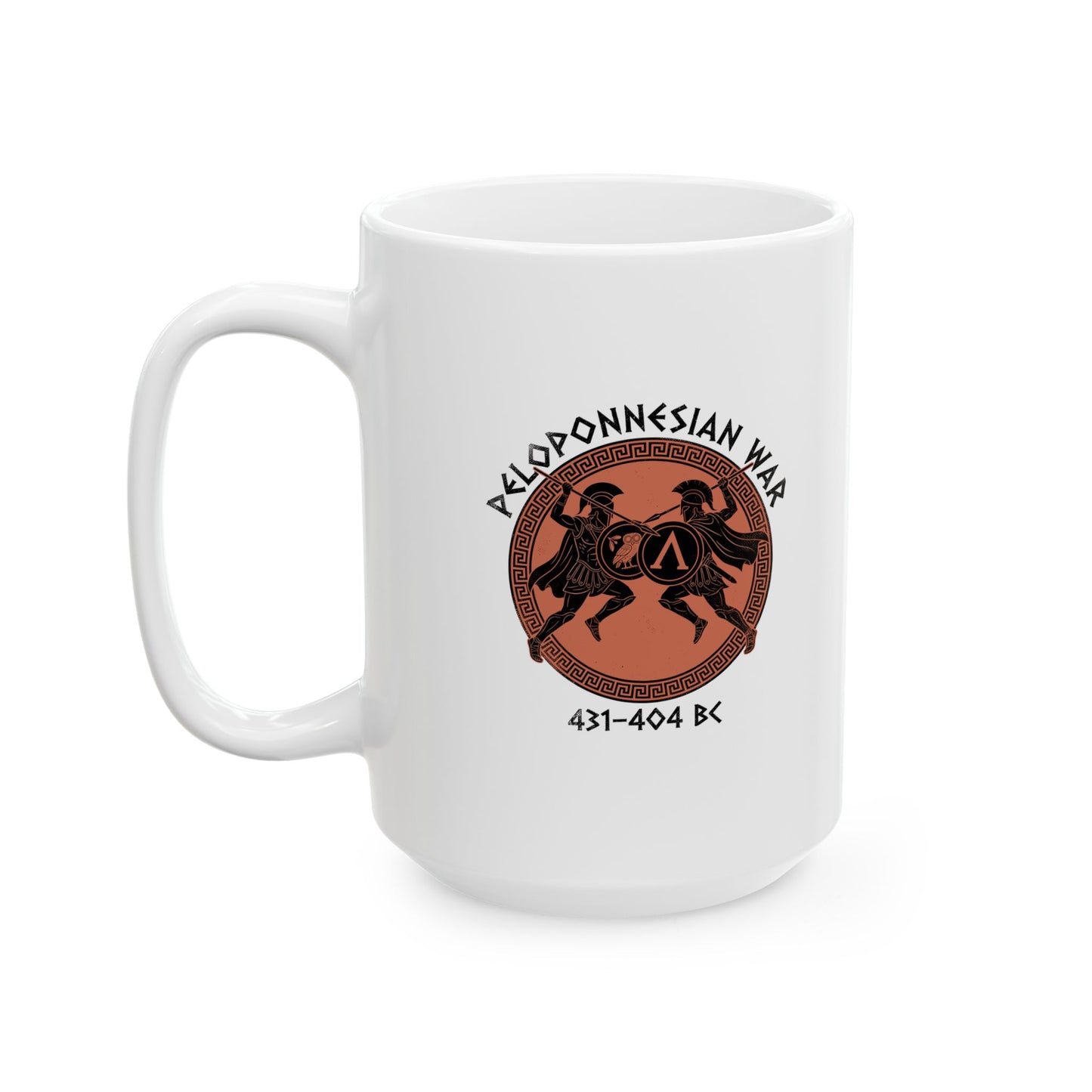 Peloponnesian War Ceramic Mug, (11oz, 15oz)