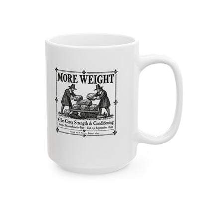 Giles Corey Strength & Conditioning Ceramic Mug, (11oz, 15oz)