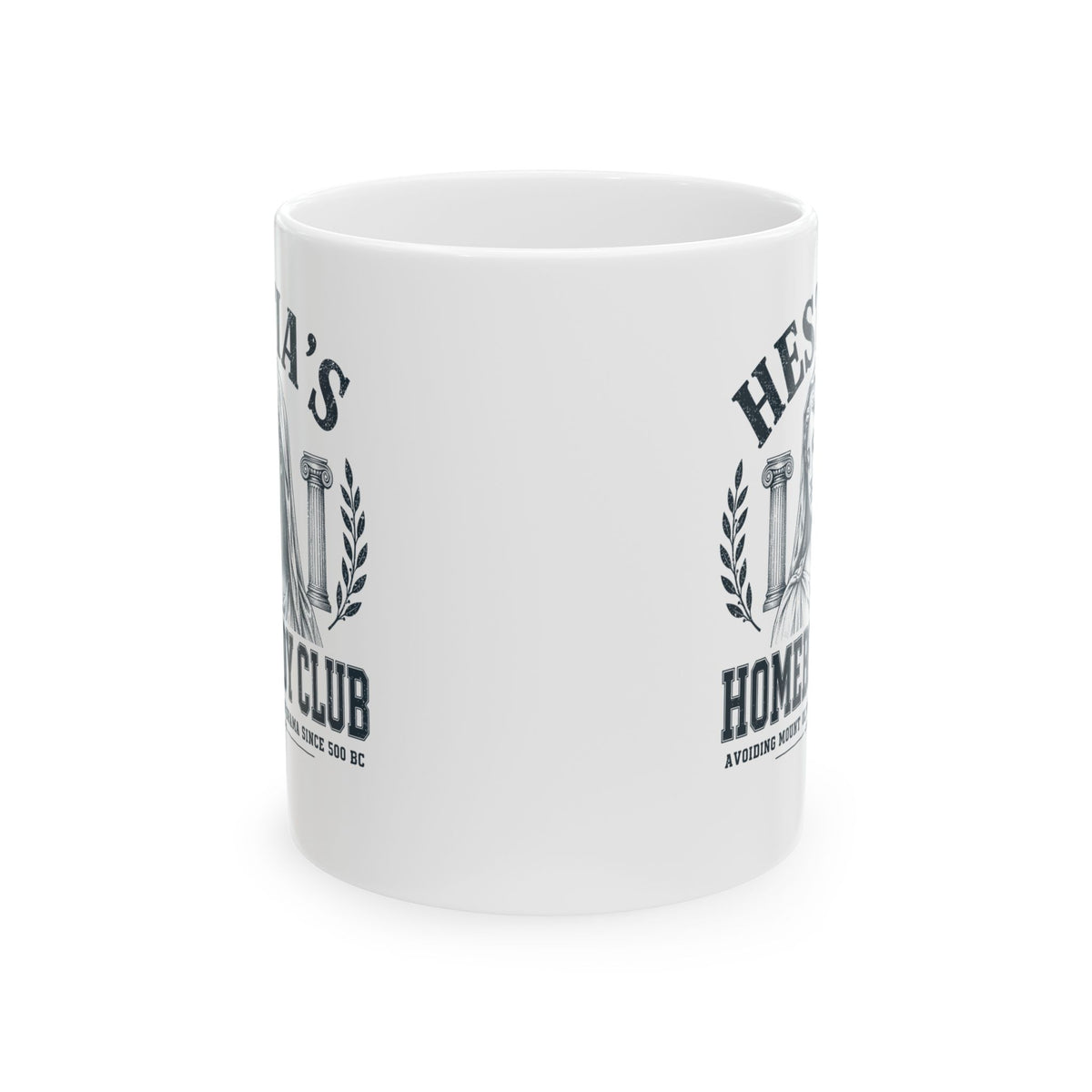 Hestia's Homebody Club Ceramic Mug, (11oz, 15oz)