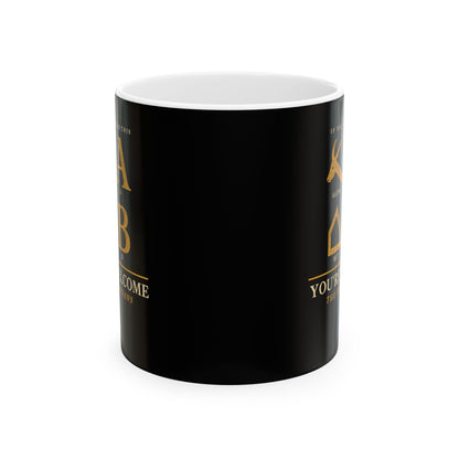 If You Can Read Phoenician Alphabet Ceramic Mug, (11oz, 15oz)