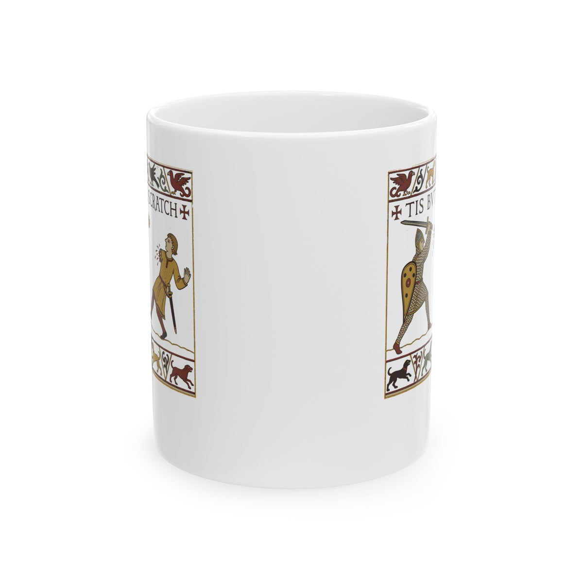 Tis But A Scratch Tapestry Ceramic Mug, (11oz, 15oz)