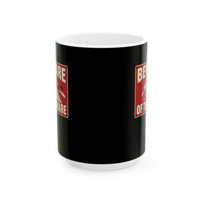Beware of the Mare Mari Lwyd Ceramic Mug, (11oz, 15oz)