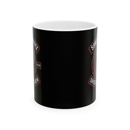 Sons of Wessex Shield Wall Crew Ceramic Mug, (11oz, 15oz)