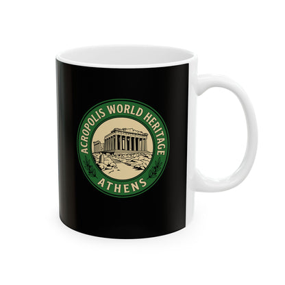 Acropolis Badge Ceramic Mug, (11oz, 15oz)