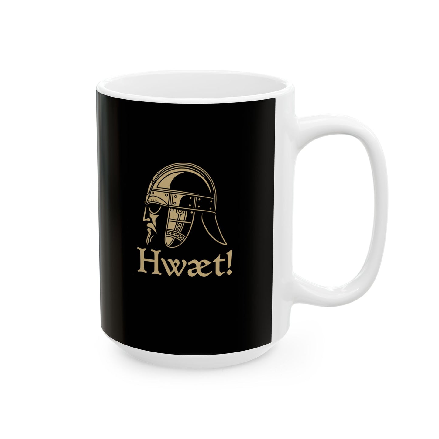 Beowulf Listen in Old English Ceramic Mug, (11oz, 15oz)