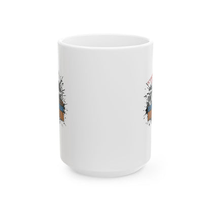 Agincourt Mud Run Ceramic Mug, (11oz, 15oz)