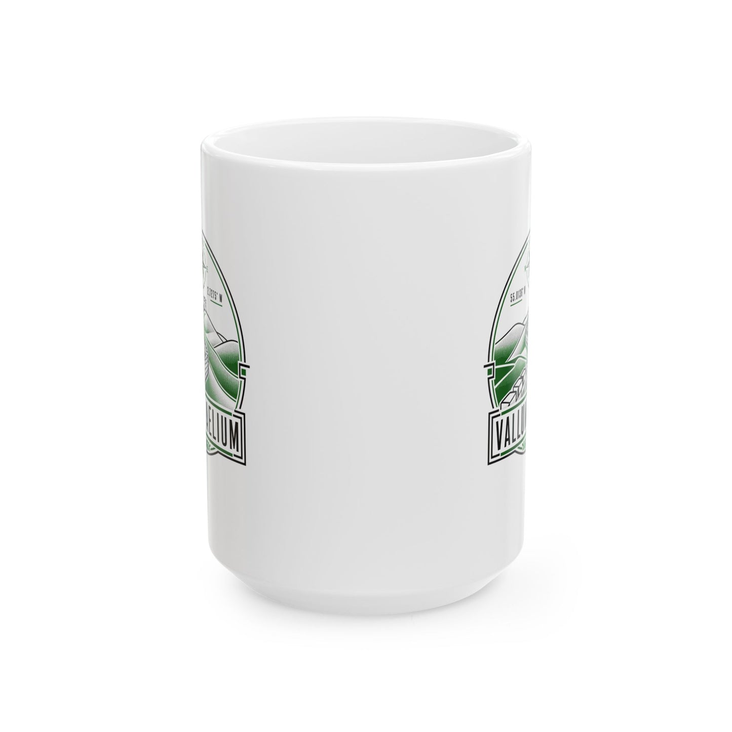 Vallum Aelium Hadrian's Wall Latin Ceramic Mug, (11oz, 15oz)