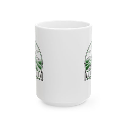 Vallum Aelium Hadrian's Wall Latin Ceramic Mug, (11oz, 15oz)