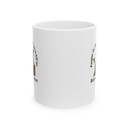 Forgive the Boy Richard the Lionheart Ceramic Mug, (11oz, 15oz)