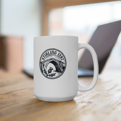 Stirling Bridge 1297 William Wallace Ceramic Mug, (11oz, 15oz)