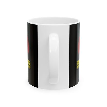 Sicilian Vespers Dinner Bell of Death Ceramic Mug, (11oz, 15oz)