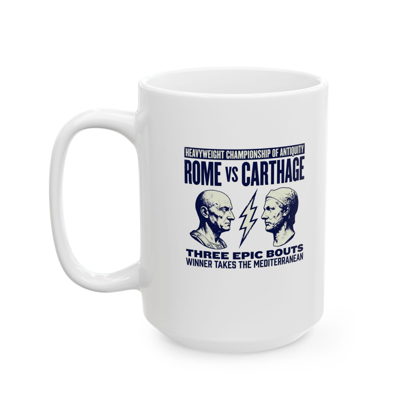 Punic Wars Matchup Ceramic Mug, (11oz, 15oz)