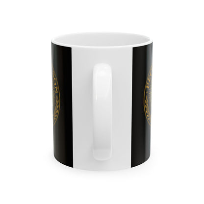 Pecunia Non Olet Money Doesn't Smell Ceramic Mug, (11oz, 15oz)