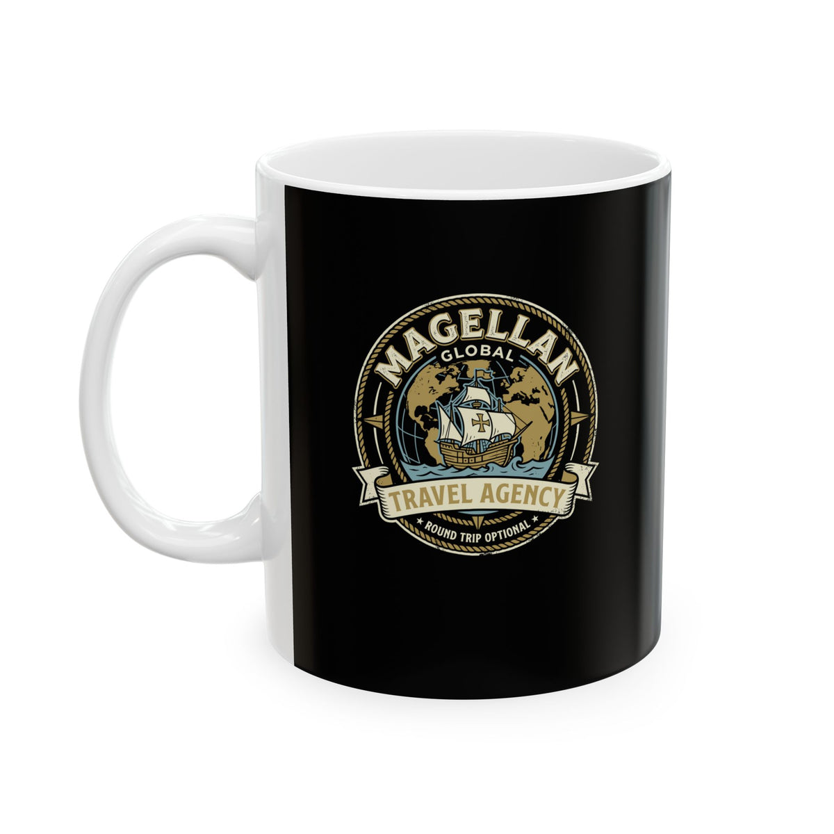 Magellan Travel Agency Ceramic Mug, (11oz, 15oz)
