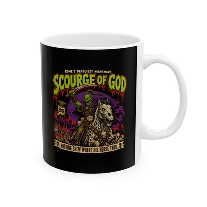 Psychobilly Attila the Hun Ceramic Mug, (11oz, 15oz)