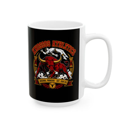 Knossos Athletics Original Parkour Ceramic Mug, (11oz, 15oz)