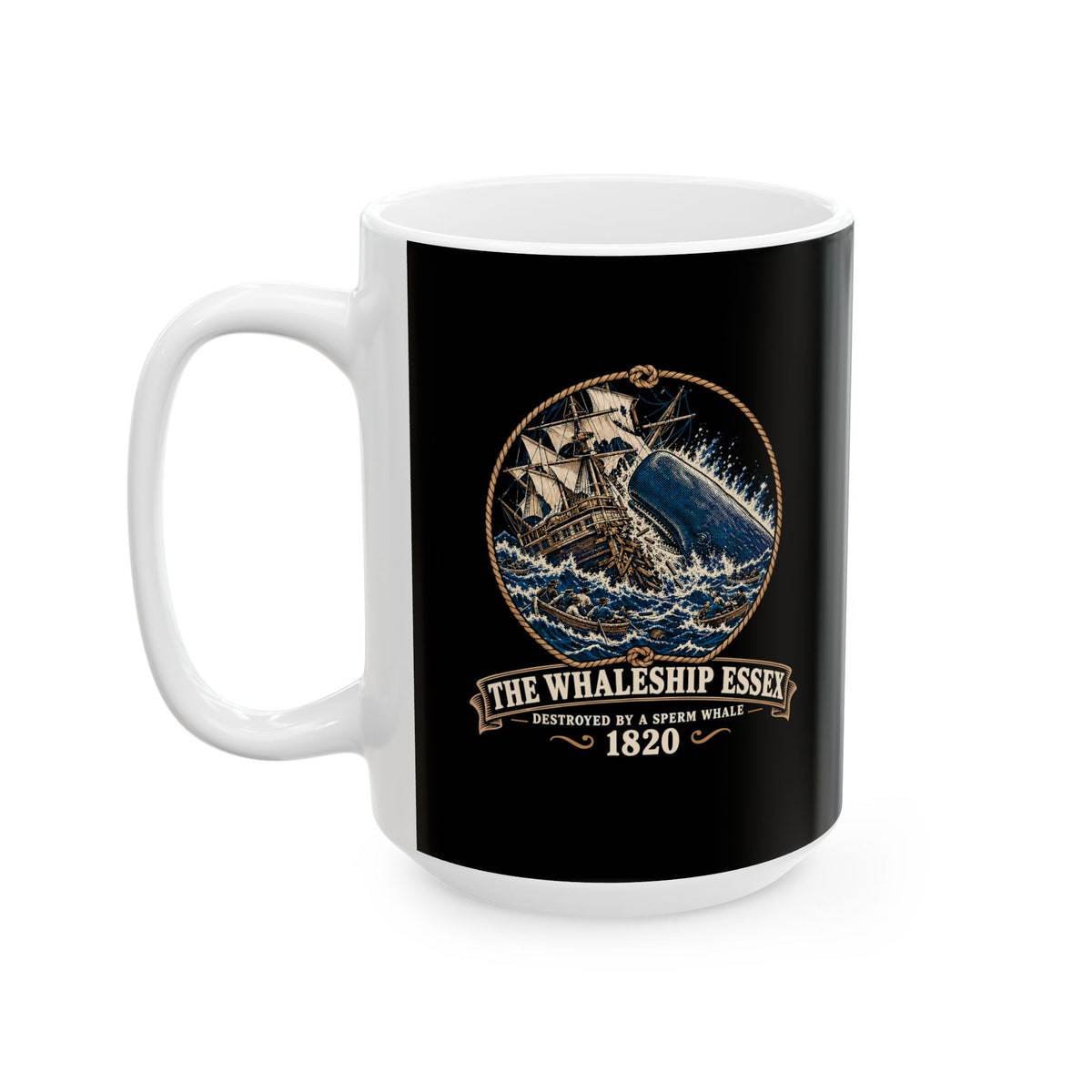 The Whaleship Essex 1820 Ceramic Mug, (11oz, 15oz)