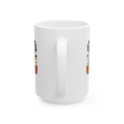 Tycho Brahe Nose Math Duel Ceramic Mug, (11oz, 15oz)