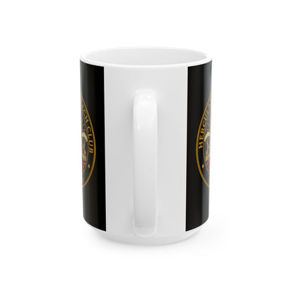Herculaneum Beach Club Est 79 Ceramic Mug, (11oz, 15oz)
