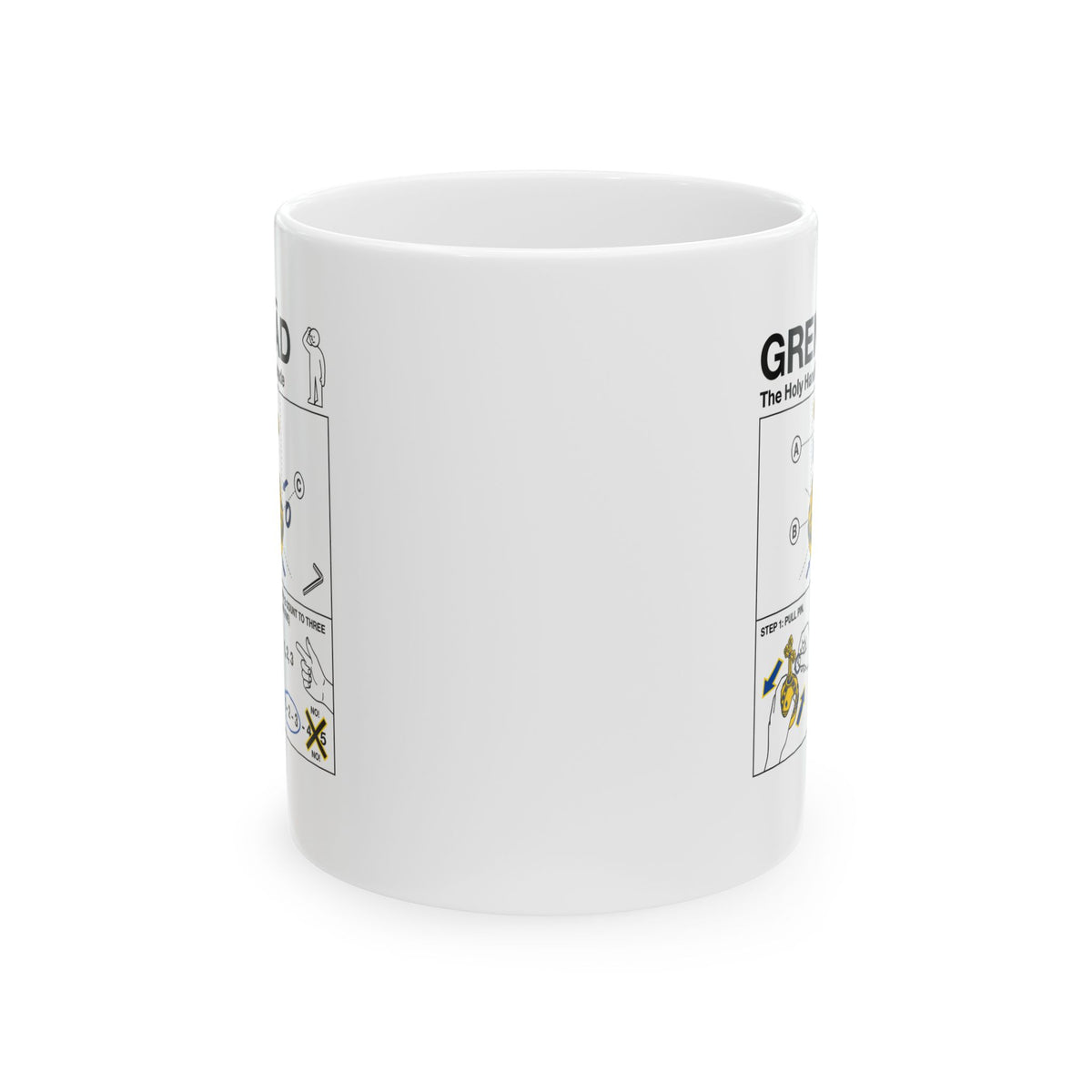 Holy Hand Grenade of Antioch Ceramic Mug, (11oz, 15oz)