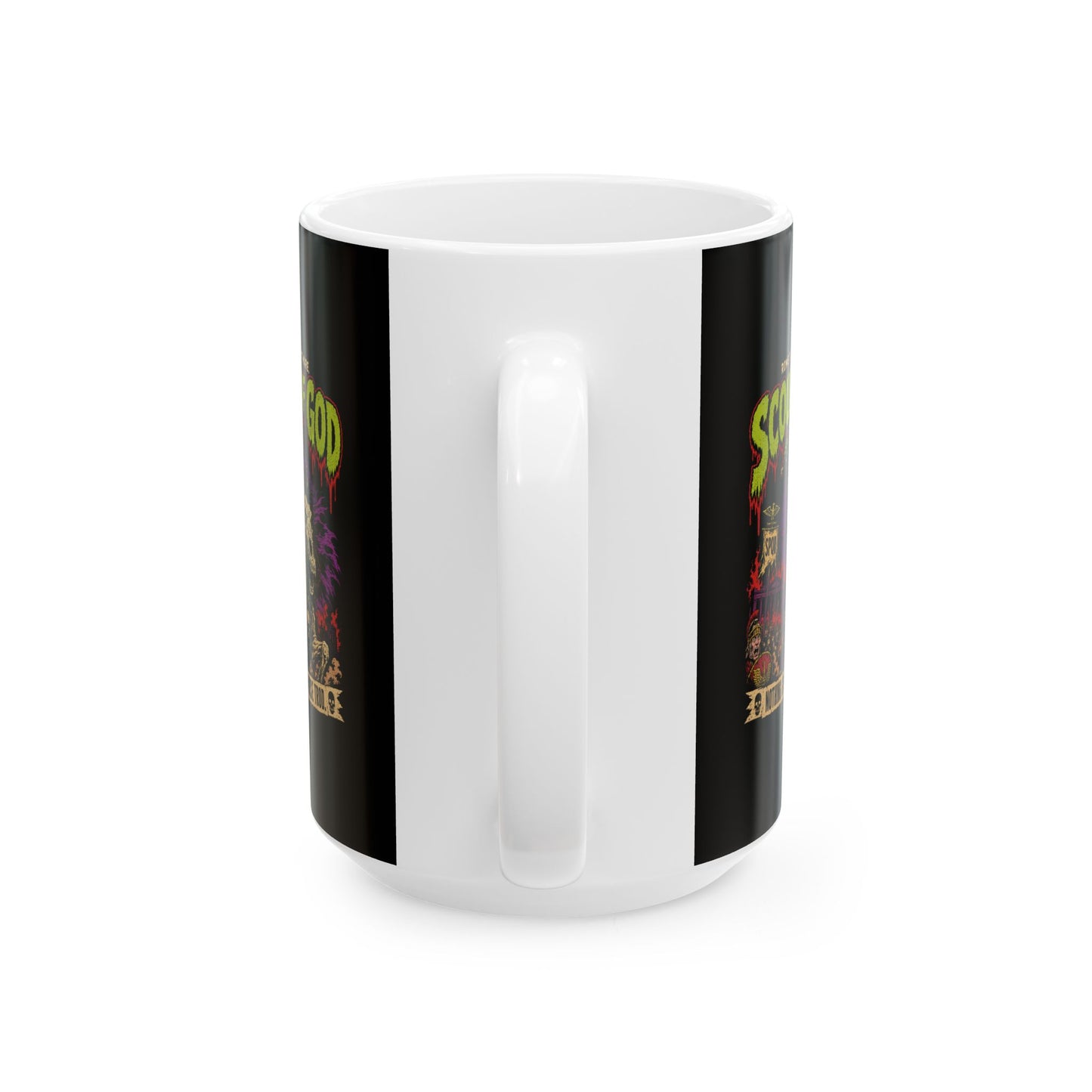Psychobilly Attila the Hun Ceramic Mug, (11oz, 15oz)